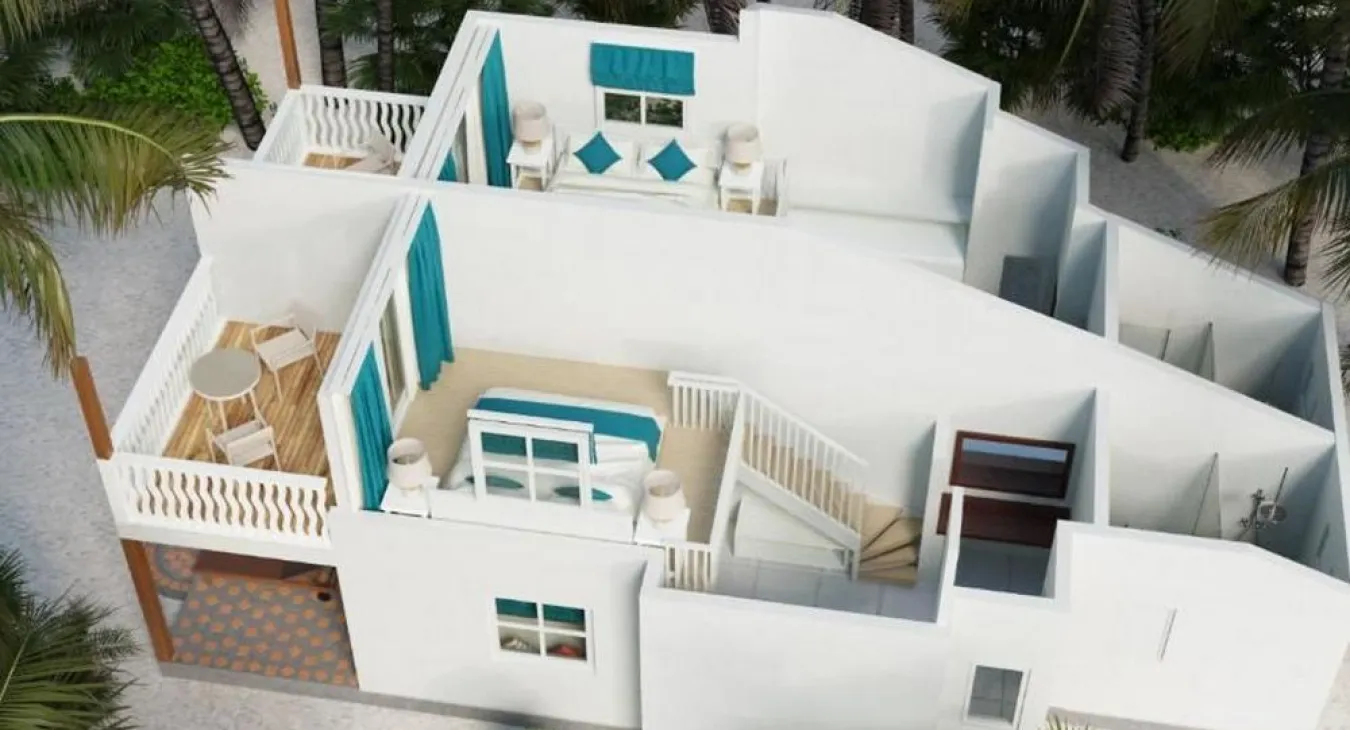 Duplex Garden Bungalow фото 7. Cinnamon Dhonveli Maldives